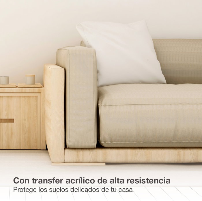 GSC Evolution Rollo de fieltro adhesivo muebles 25mmx1M - Marrón