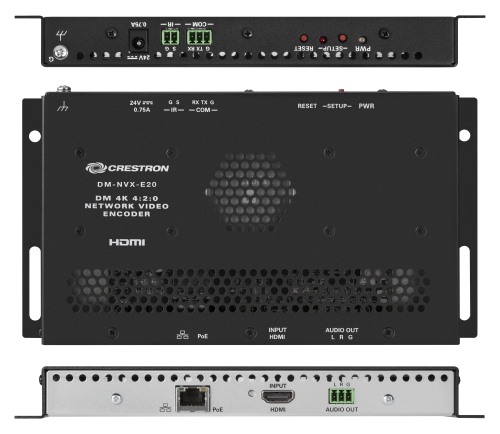 Crestron DM-NVX-E20 6511648 Codificador AV de Red 4K60 4:2:0