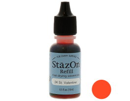 Tsukineko Tinta STAZON color San Valentín recarga 15ml