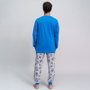 Pijama Largo Single Jersey Minions Azul XXL