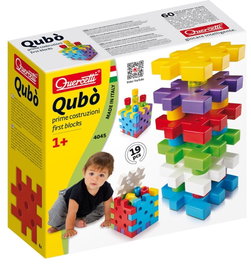 Quercetti First Toys Qubo Primeros Bloques 19 Piezas