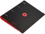 Antartik Carpeta de 4 anillas de 35 mm A4 Foam bicolor negro rojo