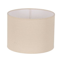Ixia Pantalla de Tejido Beige para Iluminación 30 x 30 x 22 cm