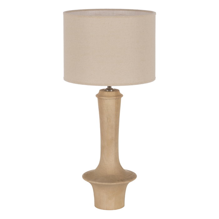 Pantalla Beige Tejido Iluminación 30 X 30 X 22 cm Pantalla Beige Tejido Iluminación 30 X 30 X 22 cm