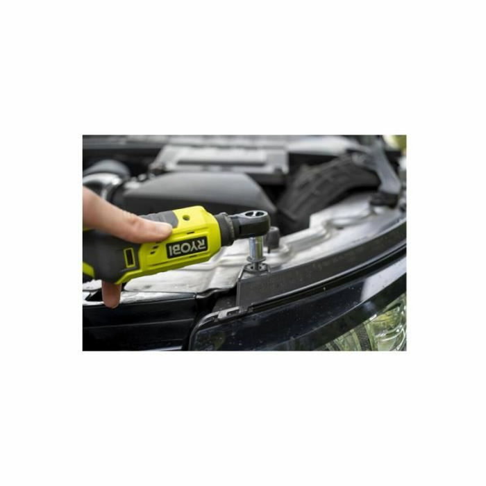 Ryobi Clave de trinquete de 18V con accesorio de 3/8'' y 60 nm