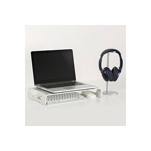 LogiLink Soporte de Aluminio para Portátil y Monitor, máx. 20 kg