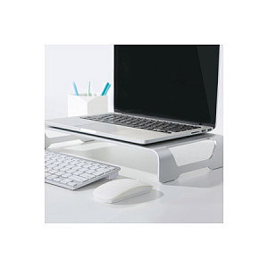 LogiLink Soporte de Aluminio para Portátil y Monitor, máx. 20 kg