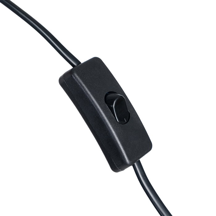 Lámpara Mesa Mármol Cerámica-Tejido 21 X 21 X 25 cm