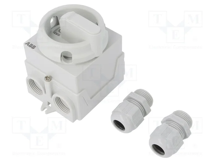 ABB Interruptor de Leva de 2 Posiciones I-0 20A ABB Interruptor de Leva de 2 Posiciones I-0 20A