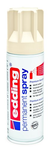 Pintura Acrilica Edding Permanent Spray 200 Ml Marfil Mate Pintura Acrilica Edding Permanent Spray 200 Ml Marfil Mate