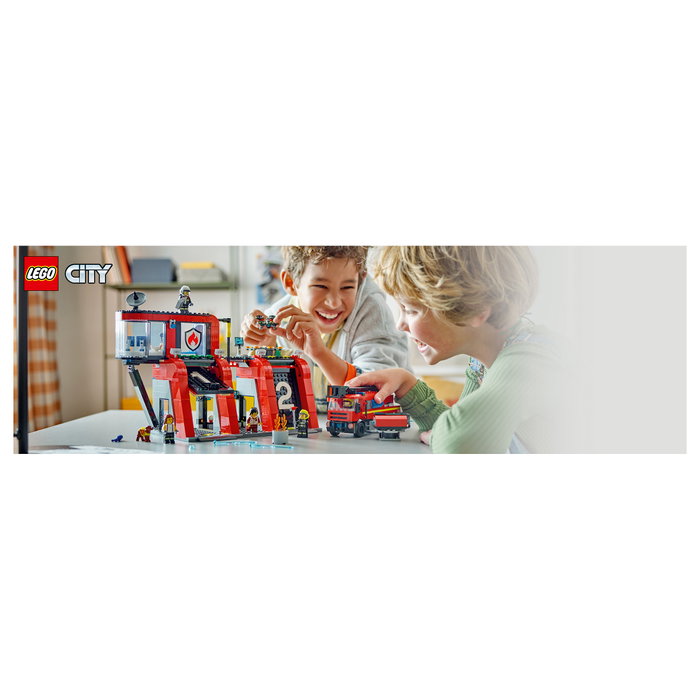 LEGO City Parque de Bomberos con Camión de Bomberos 60414