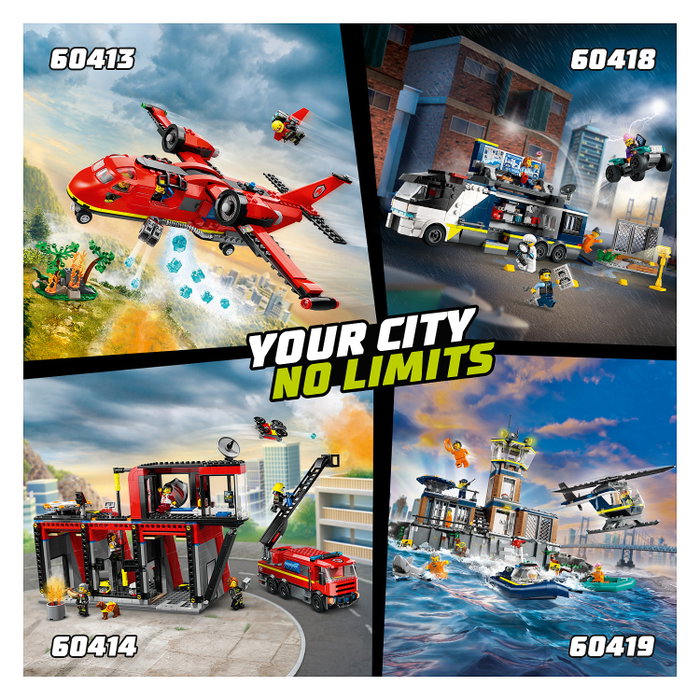LEGO City Parque de Bomberos con Camión de Bomberos 60414