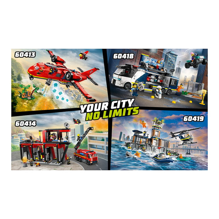 LEGO City Parque de Bomberos con Camión de Bomberos 60414