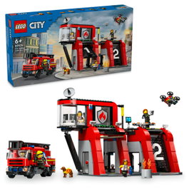 LEGO City Parque de Bomberos con Camión de Bomberos 60414