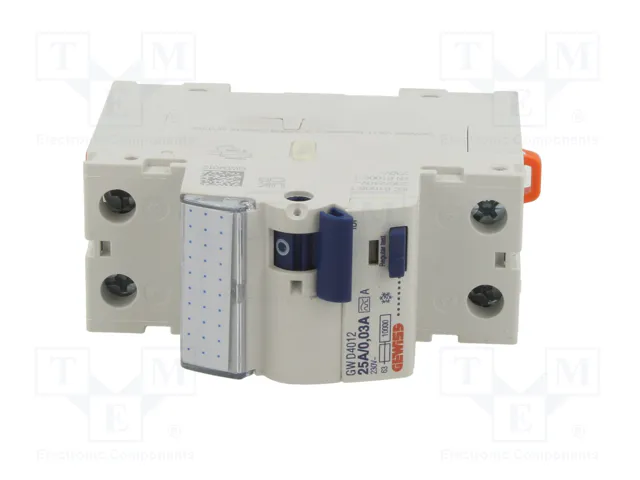 GEWISS Interruptor diferencial RCCB IDP 25A 30mA 2 polos GEWISS Interruptor diferencial RCCB IDP 25A 30mA 2 polos
