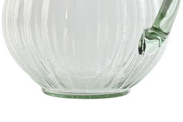 DKD Home Decor Jarra Basicos Verde Cristal 11.5 x 19.5 x 21.5 cm
