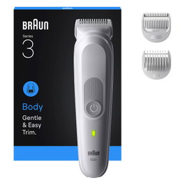 Braun Body Groomer Series 3 BG3530 Recargable, Gris