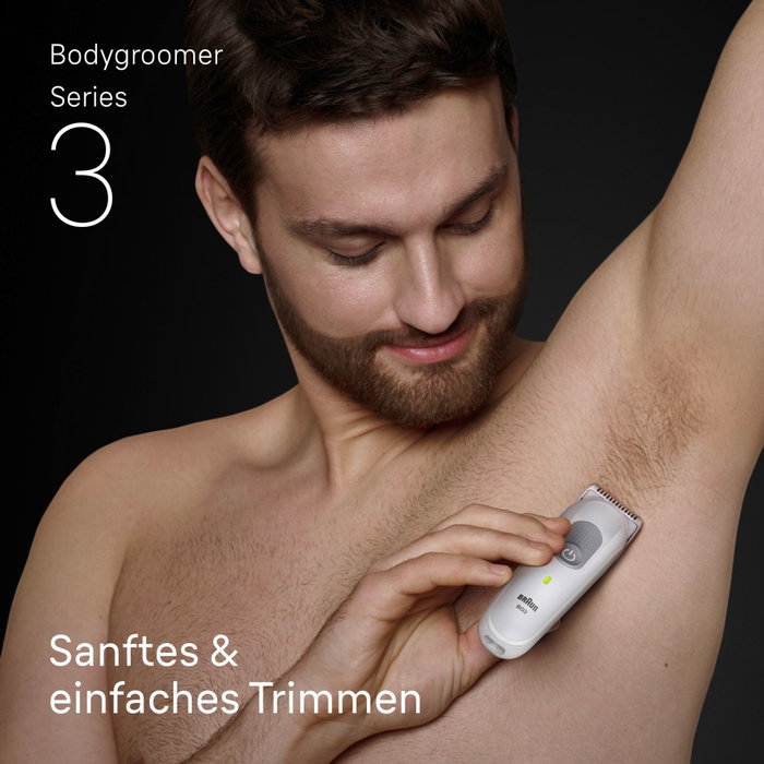 Braun BG 3530 BodyGroomer Gris Braun BG 3530 BodyGroomer Gris
