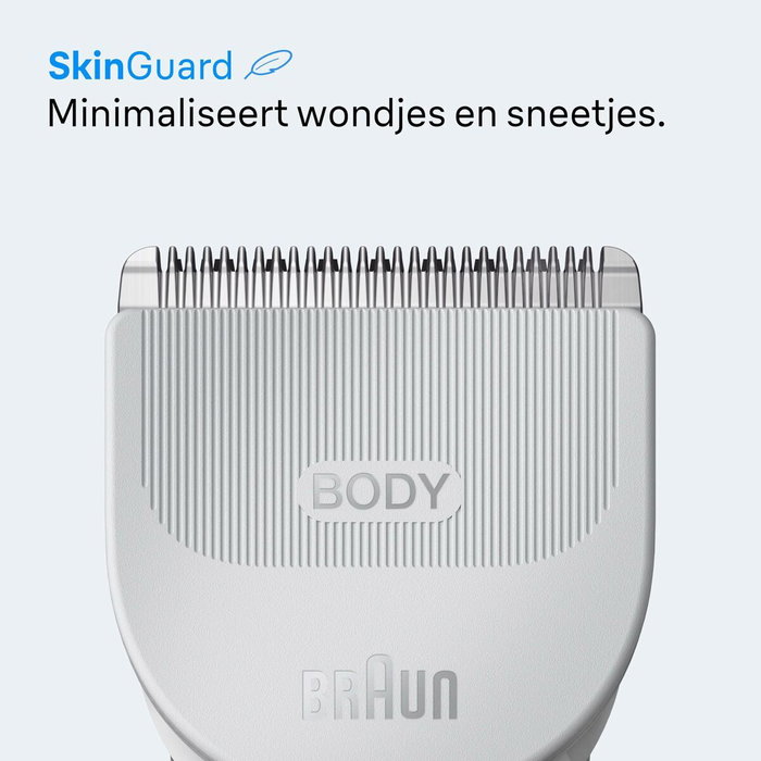 Afeitadora corporal braun bg3530 s3 essential body groomer