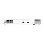 QNAP QSW-M2108-2S Switch L2+ Gestionado 8 Puertos 2.5G Ethernet + 2 SFP+, 80 Gbps, Web, QoS, VLAN, Jumbo Frames, 12V DC