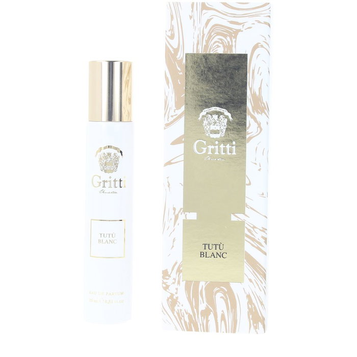 Gritti TUTÙ BLANC Perfume Eau de Parfum Vaporizador 15 ml para Mujer - Fragancia Gourmand con Frambuesa y Rosa