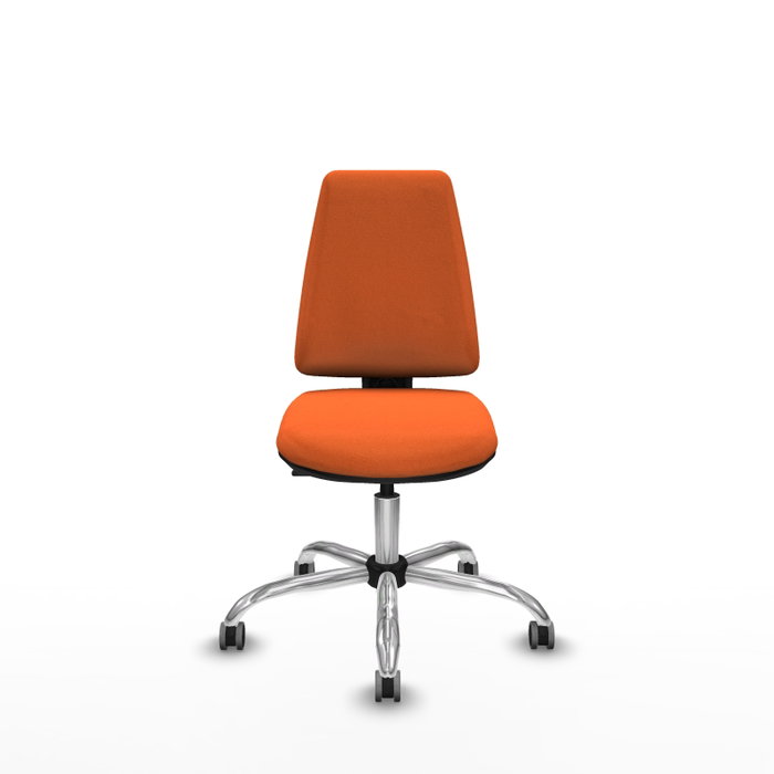 PIQUERAS Y CRESPO Silla de oficina Elche Naranja sin brazos