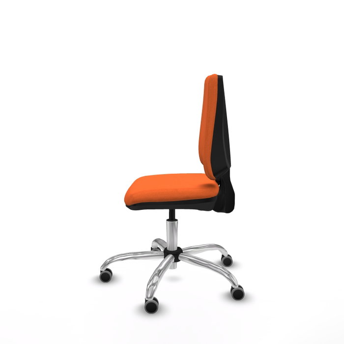 PIQUERAS Y CRESPO Silla de oficina Elche Naranja sin brazos