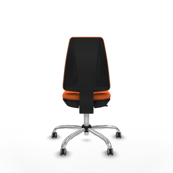 PIQUERAS Y CRESPO Silla de oficina Elche Naranja sin brazos