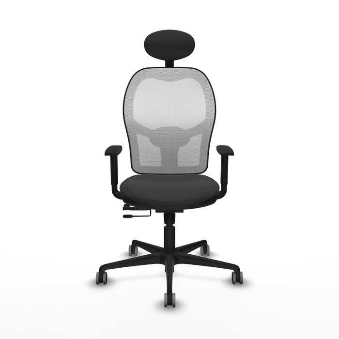 PIQUERAS Y CRESPO Silla de oficina Jorquera Gris y Blanca PIQUERAS Y CRESPO Silla de oficina Jorquera Gris y Blanca