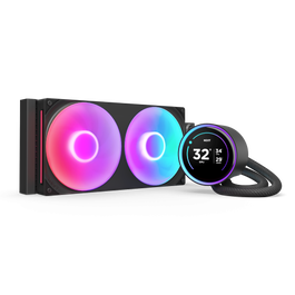 NZXT Kraken Elite 280 RGB Sistema de Refrigeración Líquida Todo en Uno 14 cm Negro RL-KR28E-B2