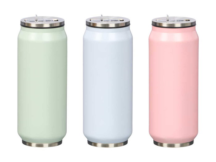 KINVARA Termo Acero Inox Surtido 3 Colores 450ml