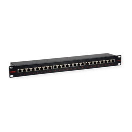 ROLINE Patch Panel 24 Puertos Cat5e Clase D 1U Negro