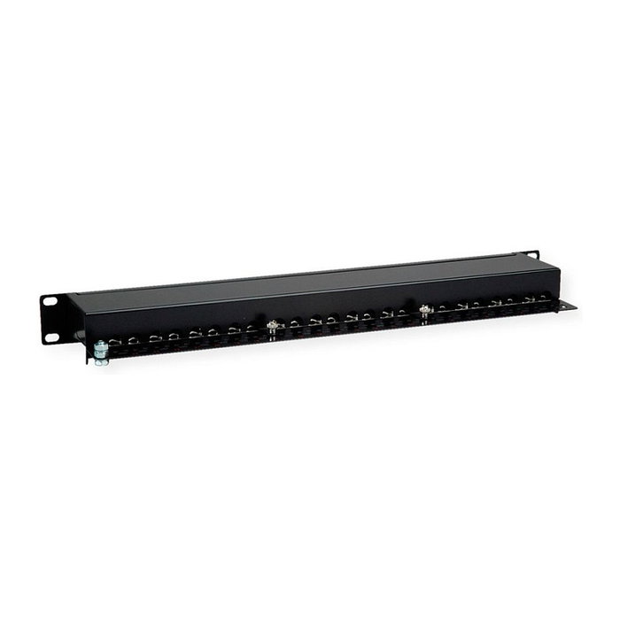 ROLINE Patch Panel 24 Puertos Cat5e Clase D 1U Negro