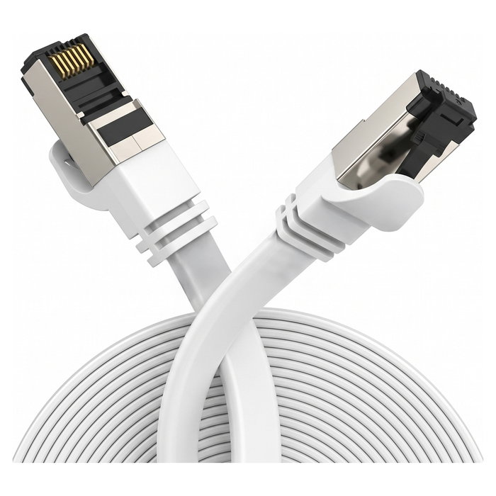 Extralink LAN Patchcord Cat.8 U/FTP 3m Blanco Extralink LAN Patchcord Cat.8 U/FTP 3m Blanco