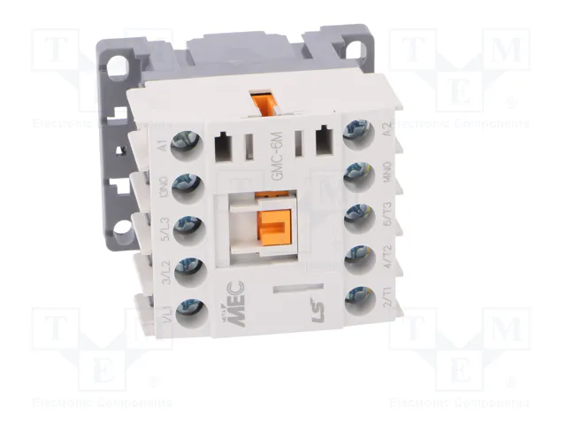 LS ELECTRIC Contactor METAMEC GMC-6M 24VAC 6A 3-polar
