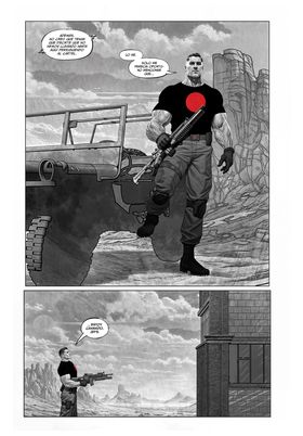 Moztros Producciones S.L. Bloodshot - Blanco, negro y sangre (Tomo único)