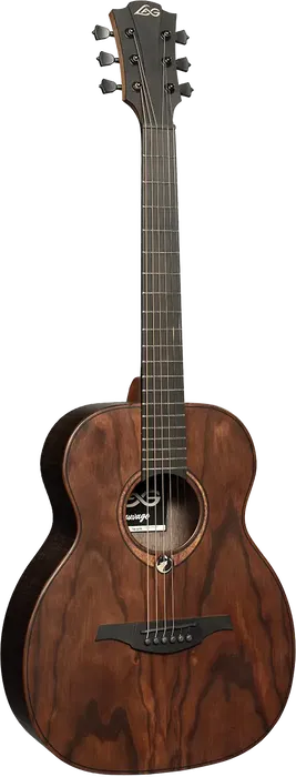 LAG Guitarra Acústica Travel Sauvage Natural Satinado Brankowood Eucalipto 600mm
