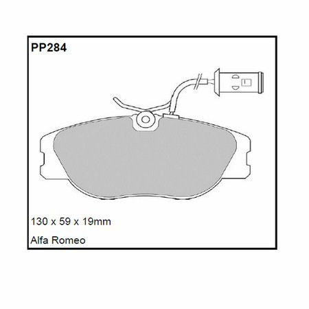Black Diamond Pastillas Freno Predator Kbd337 Gr12 BDPP284 Ventilado Frontal Medidas A:284 Black Diamond Pastillas Freno Predator Kbd337 Gr12 BDPP284 Ventilado Frontal Medidas A:284