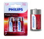 Philips Pilas Alcalinas Powerlife LR14 C (Pack de 2)