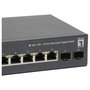 LevelOne GEP-1051 Switch 10 Puertos Gigabit PoE+ con 2 SFP