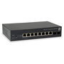 LevelOne GEP-1051 Switch 10 Puertos Gigabit PoE+ con 2 SFP