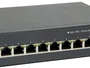 LevelOne GEP-1051 Switch 10 Puertos Gigabit PoE+ con 2 SFP