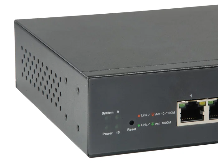 LevelOne GEP-1051 Switch 10 Puertos Gigabit PoE+ con 2 SFP