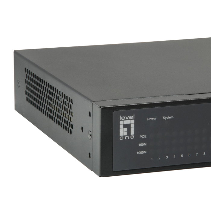 LevelOne GEP-1051 Switch Gestionado 8x Gigabit PoE+ 2x SFP LevelOne GEP-1051 Switch Gestionado 8x Gigabit PoE+ 2x SFP