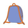 Cerdá Mochila Guardería Personaje Premium Bluey 18.0 x 22.0 x 4.0 cm