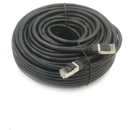 Lineaire Cable de Red Ethernet RJ45 Cat.6 Blindado F/UTP - 20 Metros - Negro