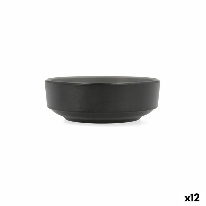 Bidasoa Bol Bicolor Melamina Gio Gris 12,5x12,5 cm (12 Unidades)