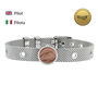 Pulsera Unisex Pilot Talent Jewels TJA-1-14-02-1-235 Plateado