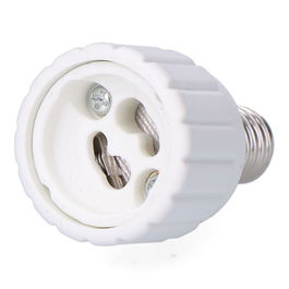 F-Line Convertidor de Casquillo E14 a GU10, 230V, Blanco, Ø33 x 56 mm