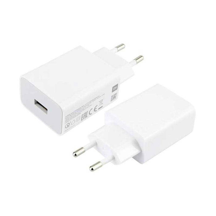 Xiaomi Cargador de Pared 22,5W USB-A Blanco Xiaomi Cargador de Pared 22,5W USB-A Blanco